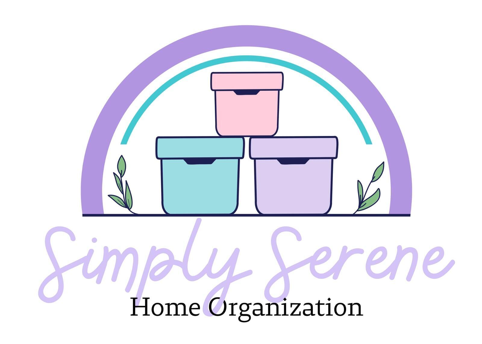 Simply Serene Home Organization